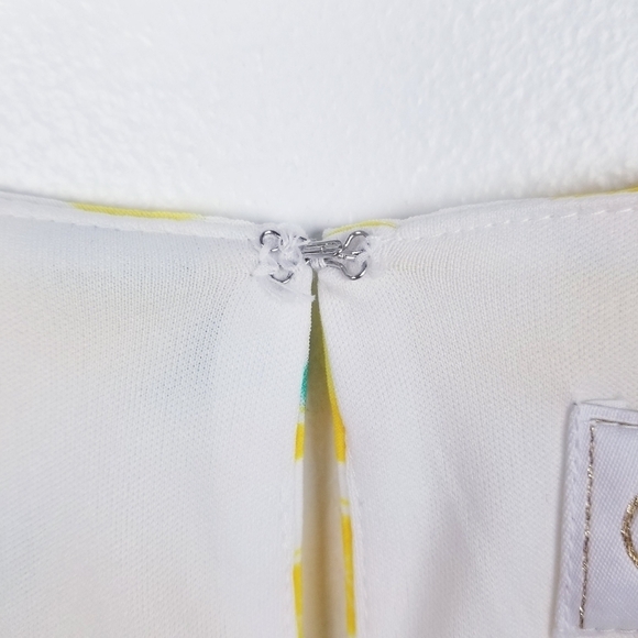 Cappagallo Lemon Dress NWT size Medium - Picture 8 of 13